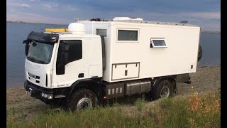 Вездеходный дом со снегоходом IVECO EUROCARGO MLL150E28W 4х4.