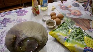 Салат из стручковой фасоли.Быстро и вкусно.
