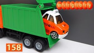 Мультики про машинки - Город машинок Такси Мусоровоз 158 серия. Мультфильмы для детей mirglory