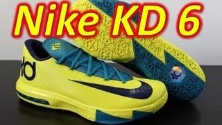 Nike KD VI 6 Sonic Yellow - Review + On Feet