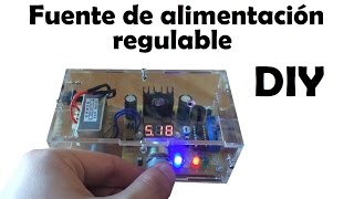Armar kit fuente de alimentación regulable