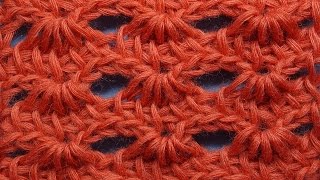 Узор вязания Волна   tunisian crochet pattern 33