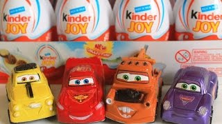 Киндер Тачки, новая коллекция от Киндер Сюрприз, в Киндер Джоях для мальчиков (Kinder Surprise)