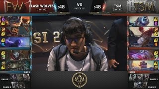 FW (Karsa Graves) VS TSM (Hauntzer Fizz) Highlights - 2017 MSI Group Stage D2