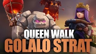 How To Queen Charge Golavaloon Strategy | Queen Charge Golalo Attack | Clash of Clans