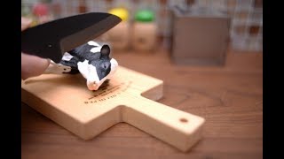 [stopmotion cooking] cows&cows&cows[miniature ASMR]