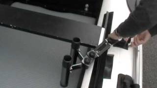 ゴムボートカスタムギア Zワンポイントロッドホルダー2（縦型)