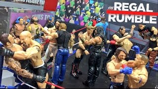 WWE ROYAL RUMBLE FIGURE PARODY! GTS WRESTLING REGAL RUMBLE ELITE PPV EVENT!