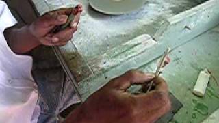 Aprendendo a lapidar, 1º  passo ENCANETAÇÃO