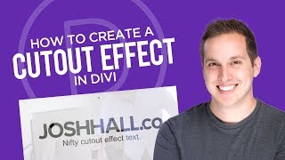 Creating a Logo/Text Cutout Effect in Divi