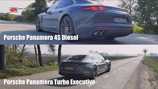 Porsche Panamera 4S Diesel vs Porsche Panamera Turbo Acceleration