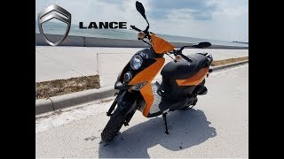 Lance Power Sports Cabo Scooter 2018 version. - Fast and Fun! 50cc - goes 40 MPH stock
