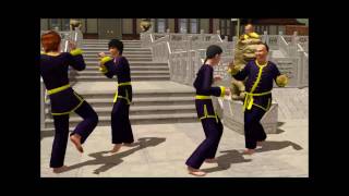 Kung Fu Fighting - The Sims 3 - World Adventures Machinima