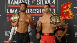Взвешивание Bellator 206: Mousasi vs. McDonald / Weight in Bellator 206: Mousasi vs. McDonald