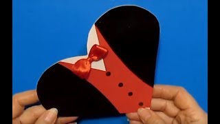 ПОДАРОК ПАПЕ - КРУТАЯ ОТКРЫТКА "СМОКИНГ" |Идеи на День Рождения,9Мая,(День Защитника)