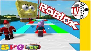 ROBLOX ПОБЕГ САНТА КЛАУСА Игра мультик для детей ESCAPE