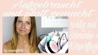 XXL Aufgebraucht und platt gemacht I Schminke und Körperpflege I by meloflori