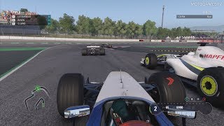F1 2018 - 2003 Williams FW25 in Classic F1 Race at Catalunya