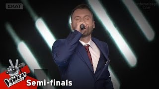 Κωνσταντίνος Κωτσαδάμ - Το φεγγάρι πάνωθέ μου | 1ος Ημιτελικός | The Voice of Greece