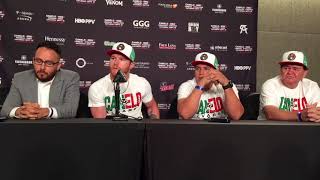 CANELO TAKES JABS AT GOLOVKIN SAYING “I DIDN’T CRY FOR ANYTHING” REACTS TO JUDGES SELECTION