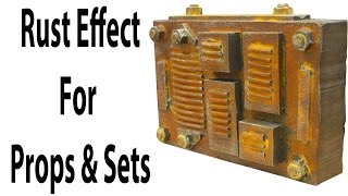 Creating Realistic Rust on Props & Sets