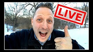 ? LIVE: LICKING A TRACKABLE! (Geocaching)