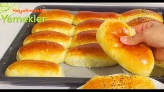 BÖYLE PAMUK POĞAÇA GÖRMEDİNİZ  ✅ EN YUMUŞAK POĞAÇA NASIL YAPILIR ?YUMUŞACIK KOLAY POĞAÇA TARİFİ