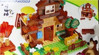 Masha and the Bear - Bear's House / Wielki Domek Mishy - PlayBig Bloxx - 800057098