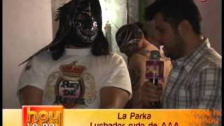 Paul Stanley entrevista a luchadores de AAA PROGRAMA HOY 18 ABRIL 2012.VOB