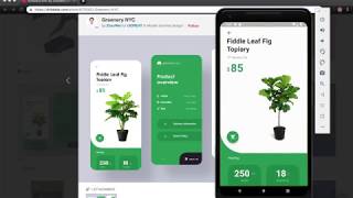Flutter: Speed coding - Greenery App