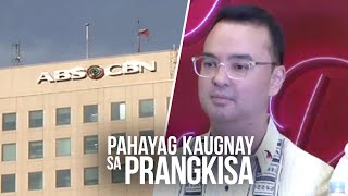 24 Oras: Cayetano: Pwedeng mag-operate ang ABS-CBN hanggang...