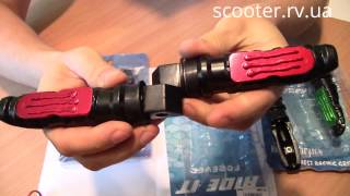 Scooter.rv.ua Подножки пассажира для скутера и мотоцикла уже в продаже