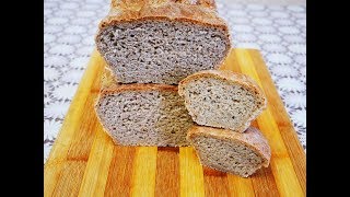 Рецепт ВКУСНОГО хлеба Рецепт РЖАНО ПШЕНИЧНОГО хлеба ПРОСТОЙ РЕЦЕПТ ХЛЕБА выпечка