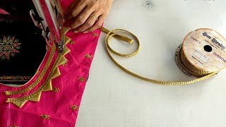 Very simple and Easy  blouse design
