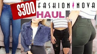 $300 FASHION NOVA TRY-ON HAUL | I WAS SHOCKED!