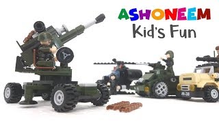 #4 Sluban Army Toys - Build An Artillery