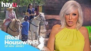 The Jersey Ladies Go Underwater Horse Riding | Season 10 | Real Housewives Of New Jersey