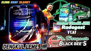 DUET MESRA || SUDIRO TUNGGA JAYA "RADAGAST" BERTEMU PO.HARYANTO "BLACK BEE'S" di Tol Trans Jawa