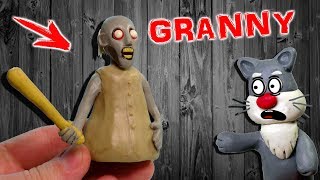ЛЕПИМ  БАБУШКУ ГРЕННИ ИЗ ПЛАСТИЛИНА | GRANNY with clay