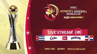 Cuba v Dominican Republic - Women’s Baseball World Cup 2018