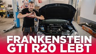 Der erste Herzschlag - Er läuft!! Frankenstein Volkswagen Golf 5 GTI R20 Part 7 by BBM