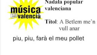 A betlem me'n vull anar