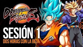 2 horas con la beta de Dragon Ball FighterZ