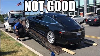 Tesla left me stranded:  Stuck at Toyota