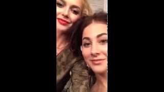 Эрика, Миша и Настя  в periscope
