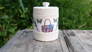 Игольница своими руками. Декупаж