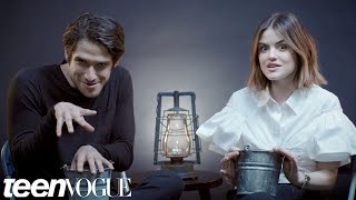 Lucy Hale and Tyler Posey Play 'Truth or Scare' | Teen Vogue