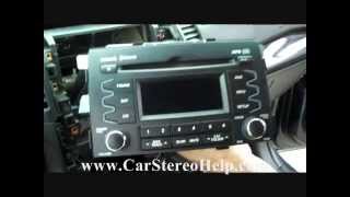 How to Kia Sorento Troubleshooter and Stereo Removal 2011 - 2013 repalce repair