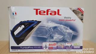Tefal Turbo Pro FV5648 Iron Unboxing Review Pt  1 | Online Latest Tech Review | Most Powerful