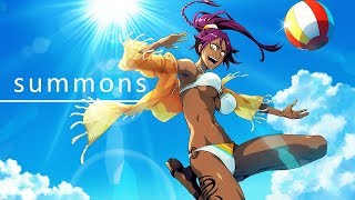 [Bleach Brave Souls] Swimsuit SUMMONS!!! Yoruichi, Orihime, Kukaku!